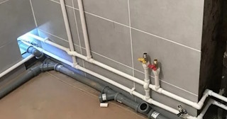 Разводка труб для ванной комнаты в Петергофе - доступные цены от 1550 руб. и профессиональный монтаж